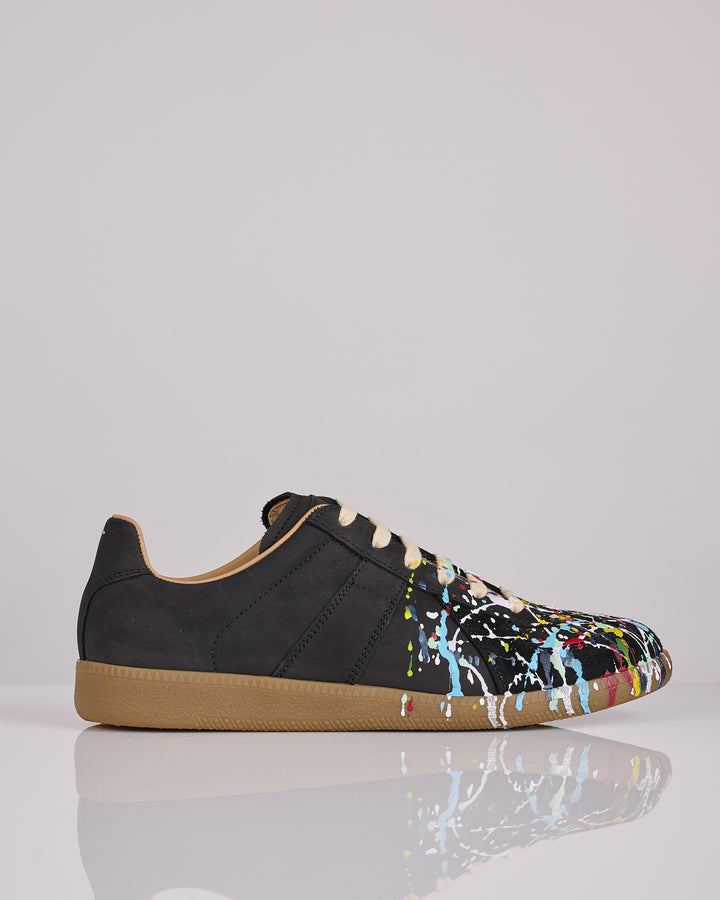 Maison Margiela Replica Paint Sole Black