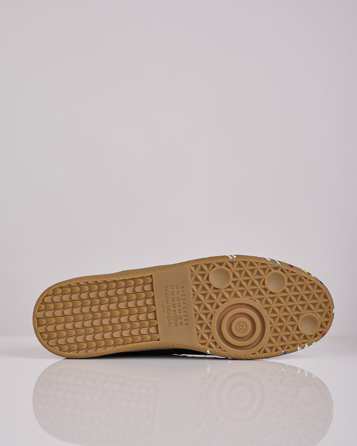 Maison Margiela Replica Paint Sole Black