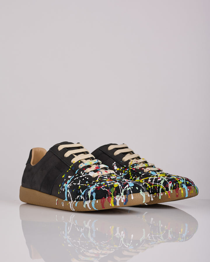 Maison Margiela Replica Paint Sole Black