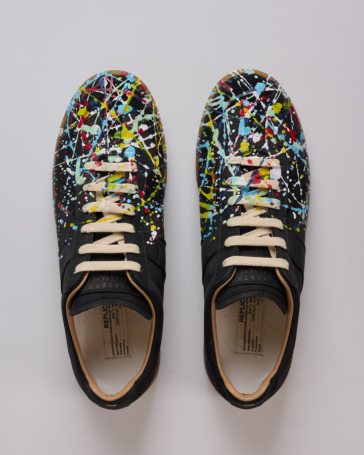 Maison Margiela Replica Paint Sole Black