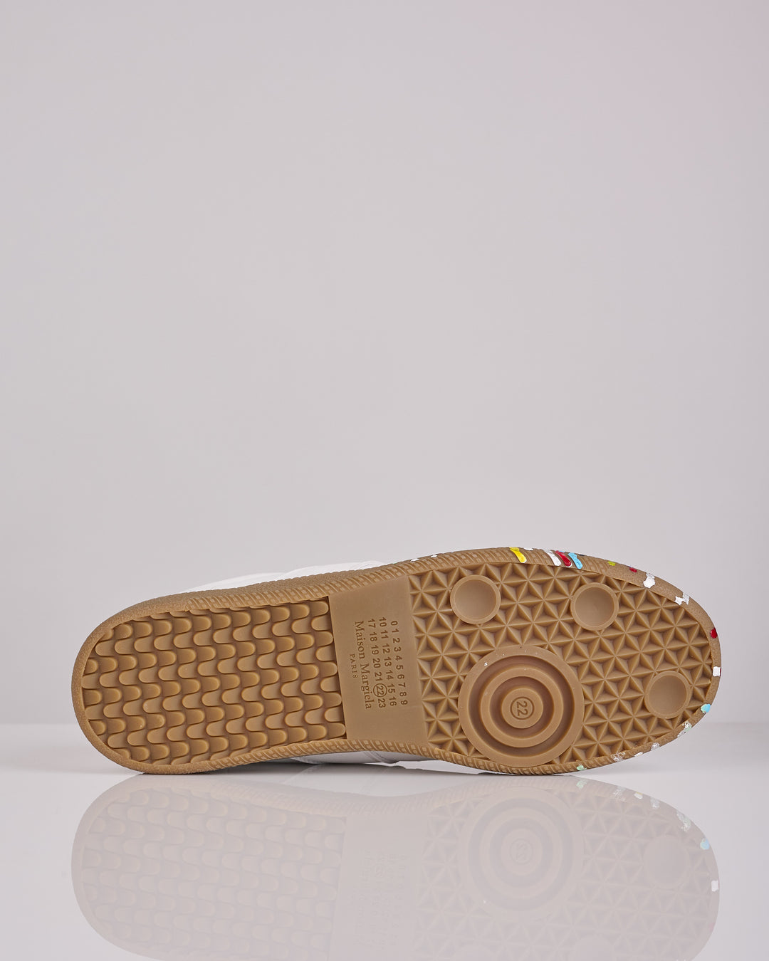 Maison Margiela Replica Paint Sole Off White