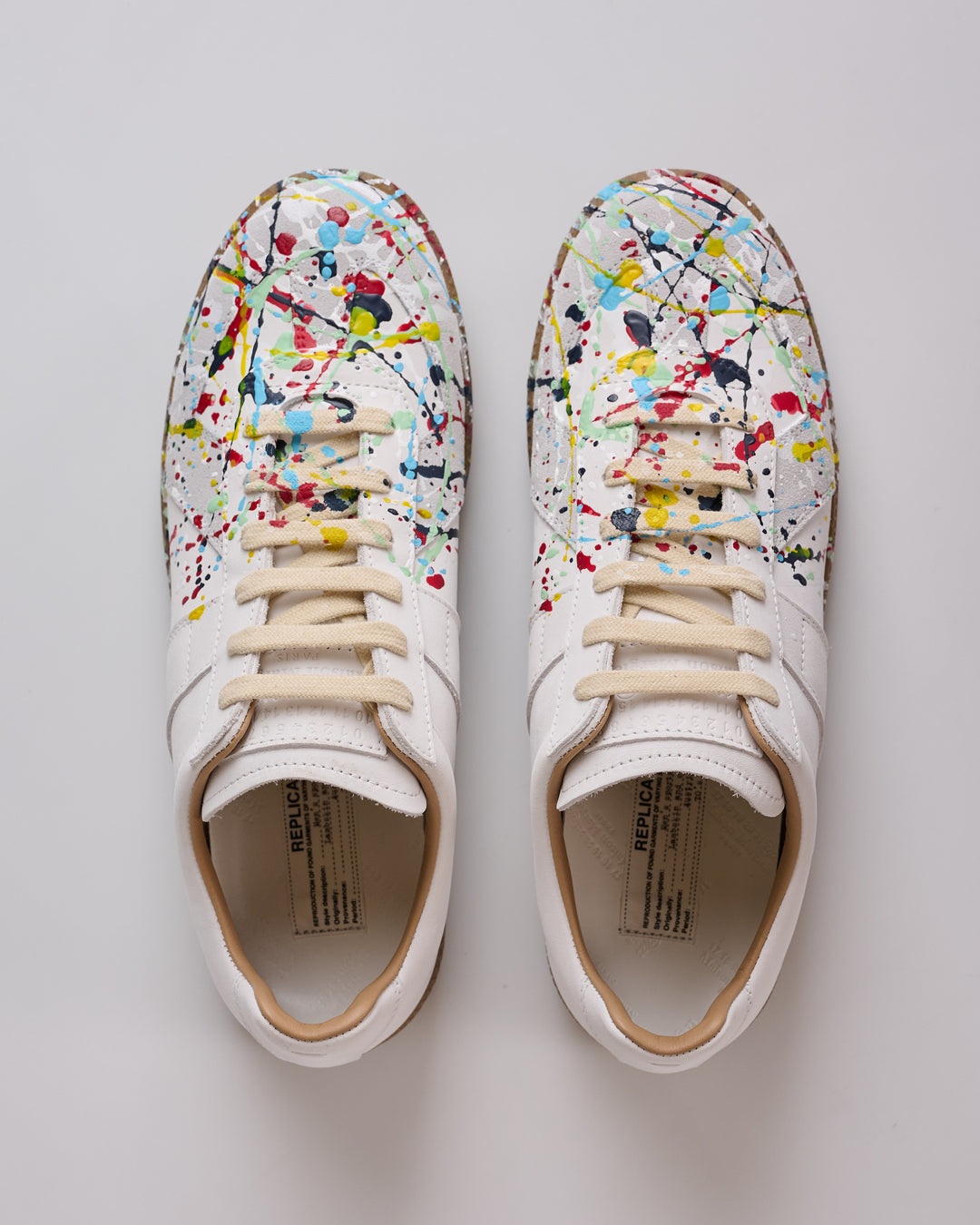 Maison Margiela Replica Paint Sole Off White