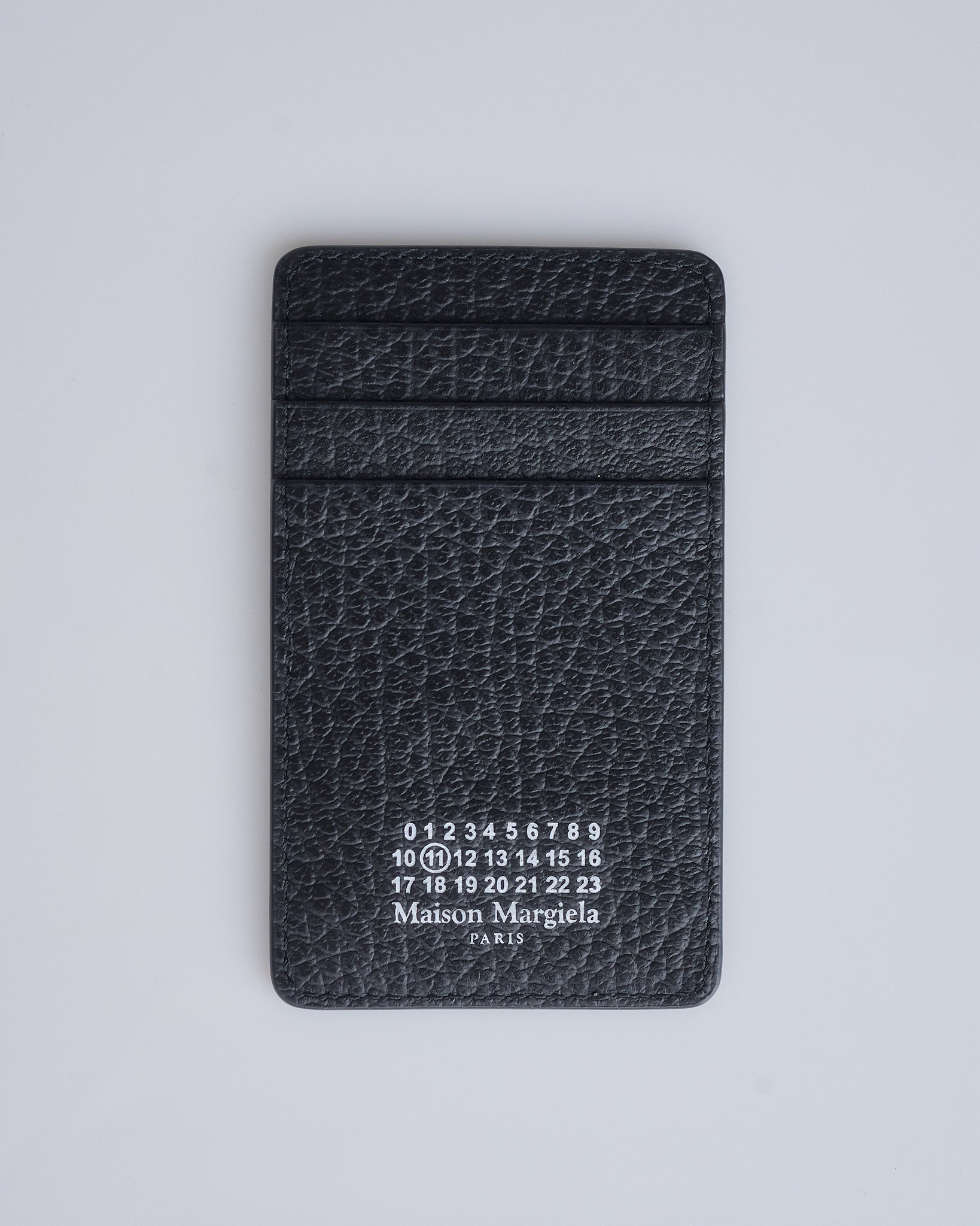 Maison Margiela Vertical Card Holder Black – LESS 17