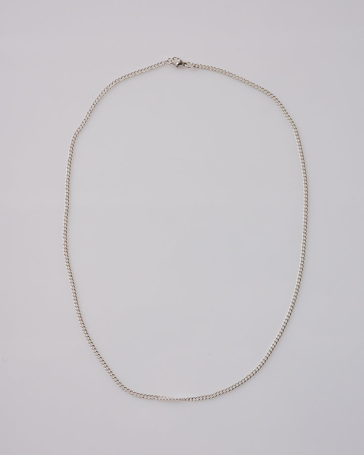 Maple 2.5mm Curb 60cm Chain Silver 925