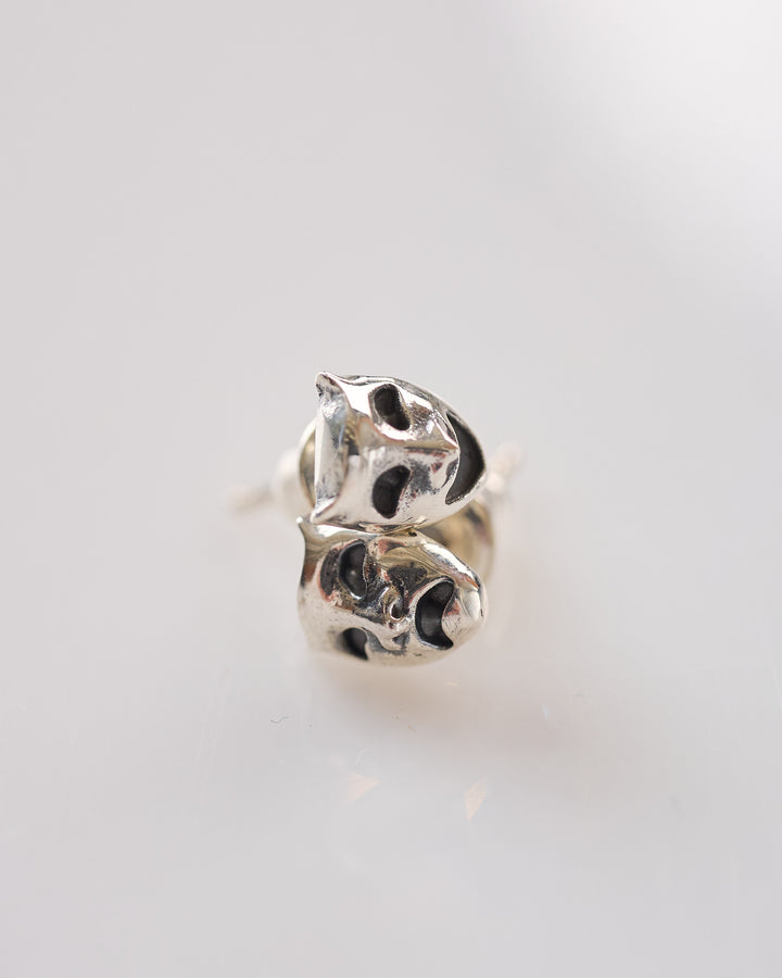 Maple Laugh Now Cry Later Earring Silver 925