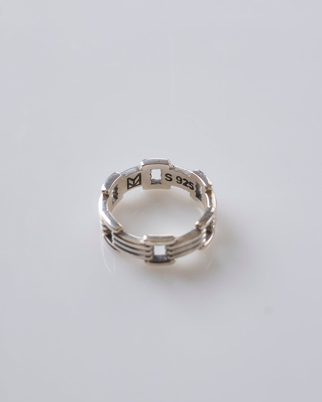 Maple Lui Link Ring Silver 925