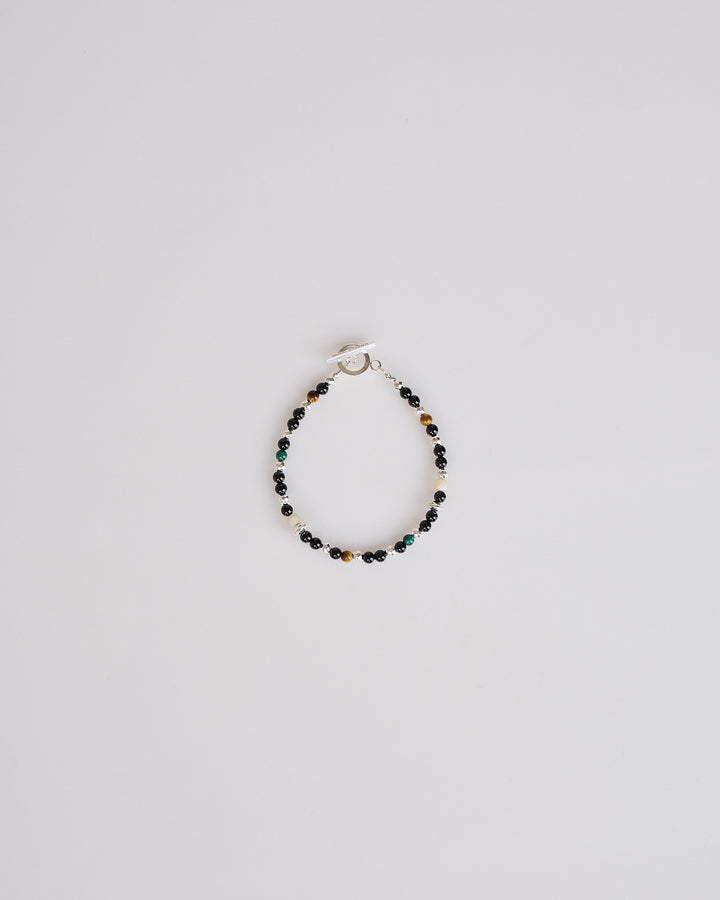 Maple Madina Bracelet Black Silver 925