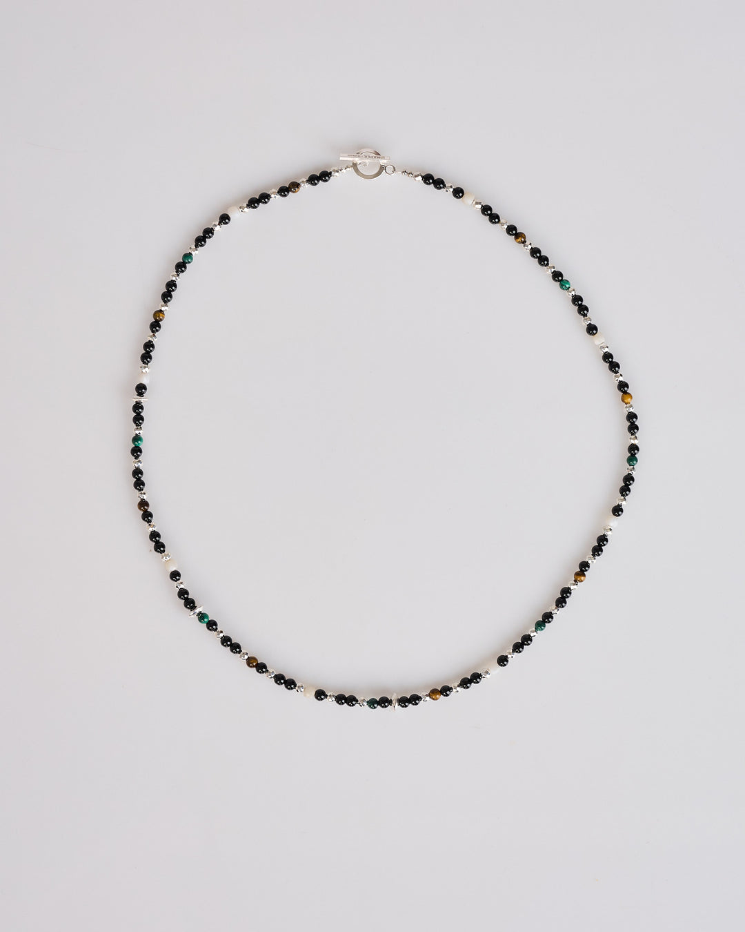 Maple Madina Necklace Black Silver 925