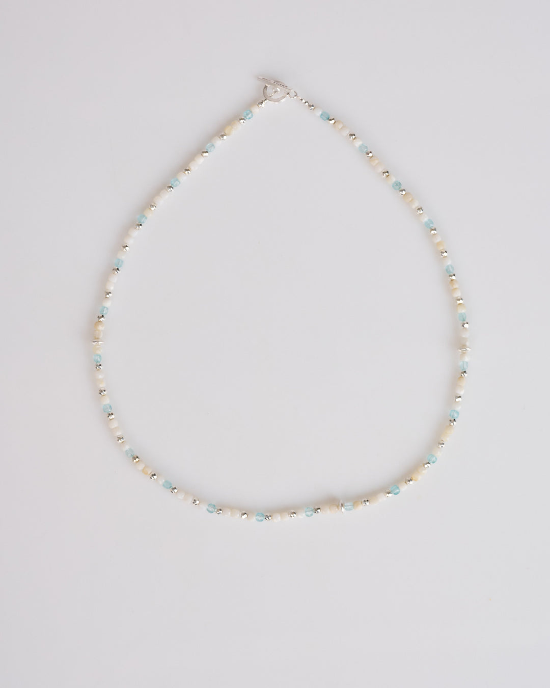 Maple Madina Necklace Off White Silver 925