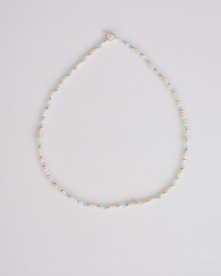 Maple Madina Necklace Off White Silver 925