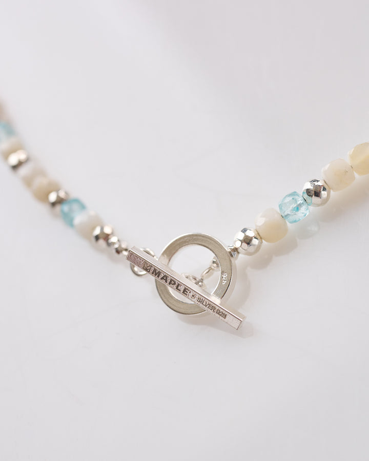 Maple Madina Necklace Off White Silver 925