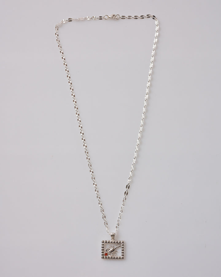 Maple Scorpio 60cm Chain Silver 925 Zircon