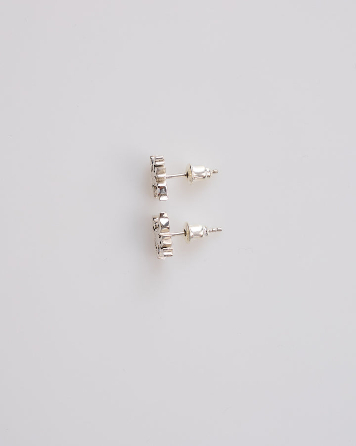 Maple Spur Stud Earring Silver 925