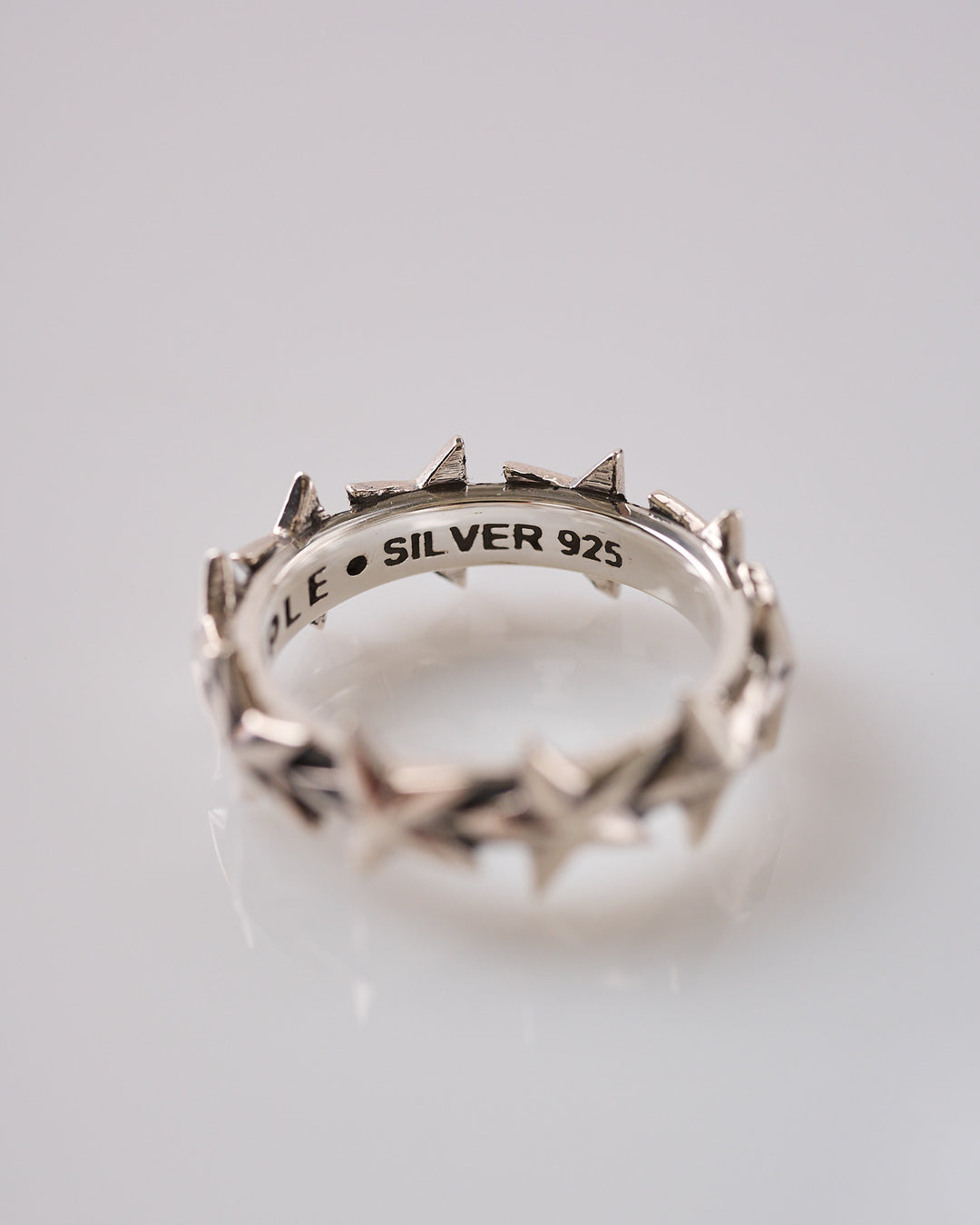 Maple Star Medium Ring Silver 925