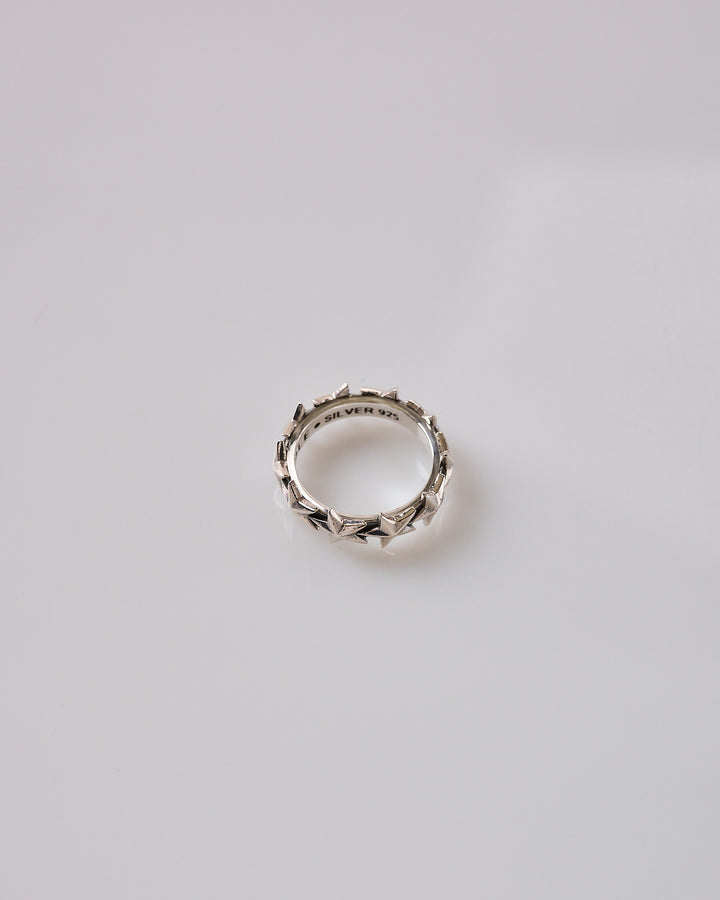 Maple Star Medium Ring Silver 925