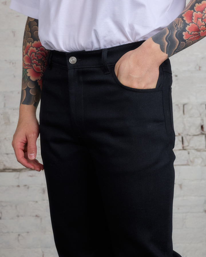 Marni Soft Denim Straight Jean Black