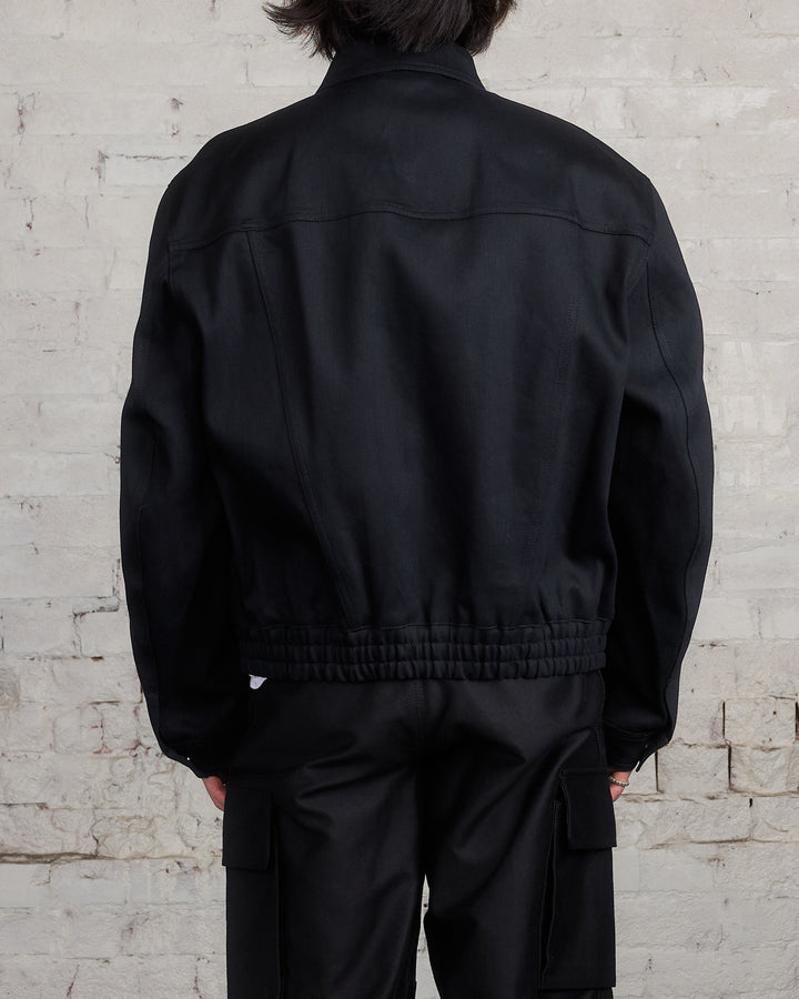 Marni Soft Denim Trucker Jacket Black