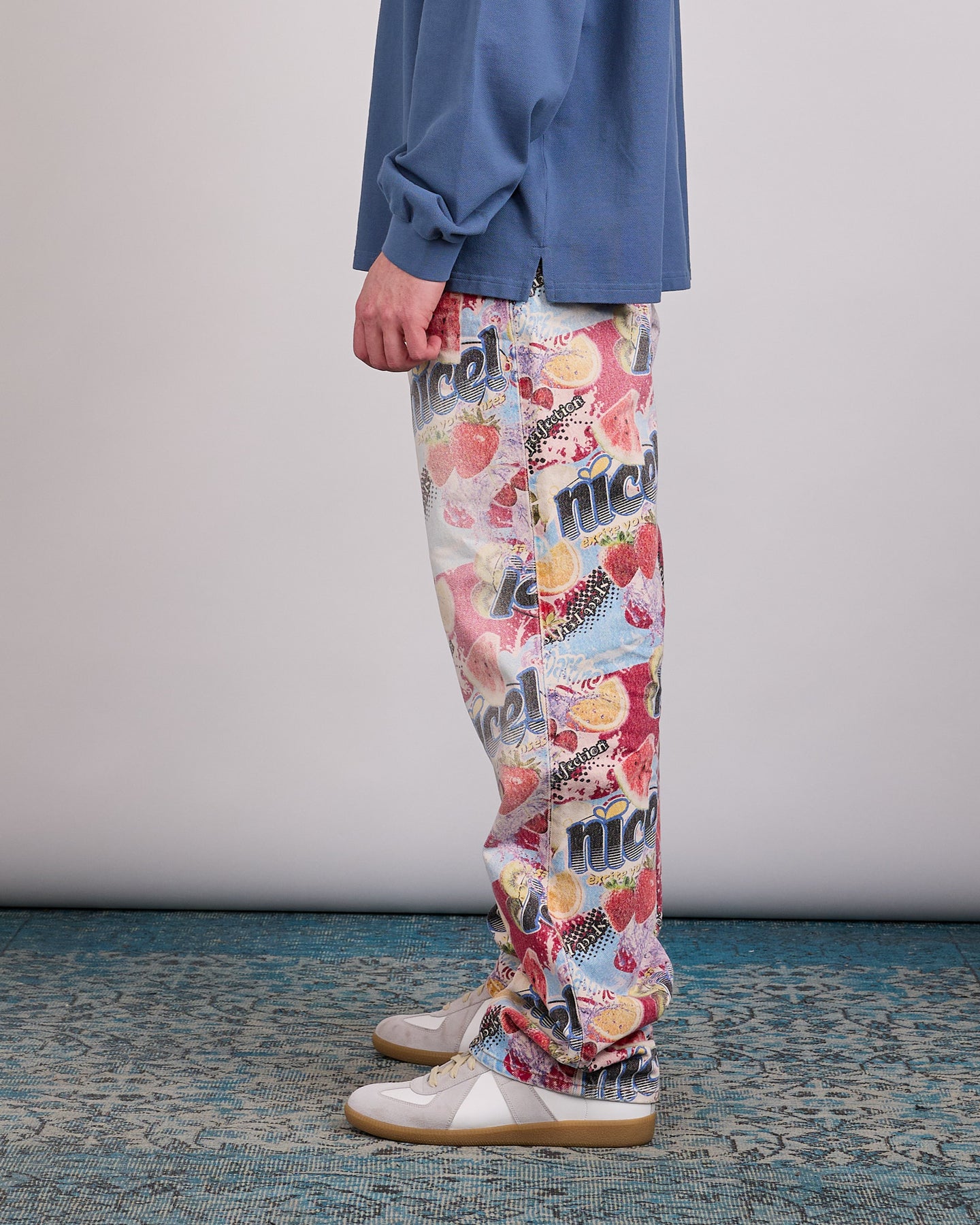 Martine Rose 5-Pocket Relaxed Fit Jean Multicolored Fruits – LESS 17
