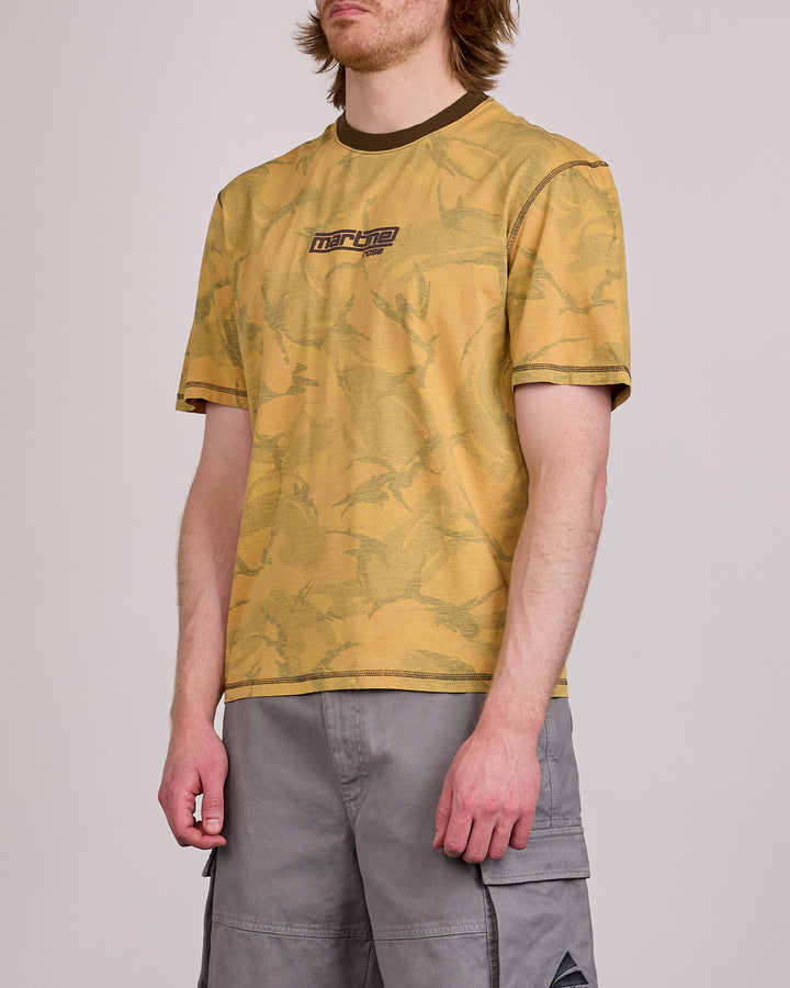 Martine Rose Classic T-Shirt Orange Camo