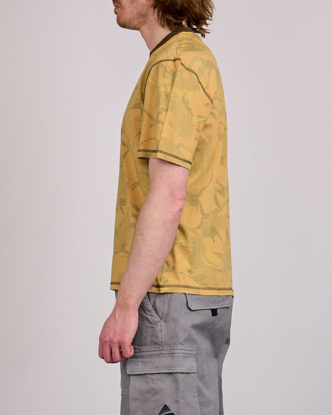 Martine Rose Classic T-Shirt Orange Camo