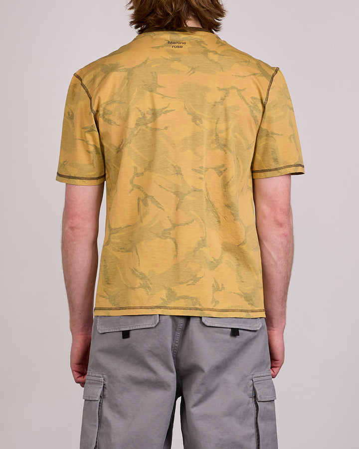 Martine Rose Classic T-Shirt Orange Camo