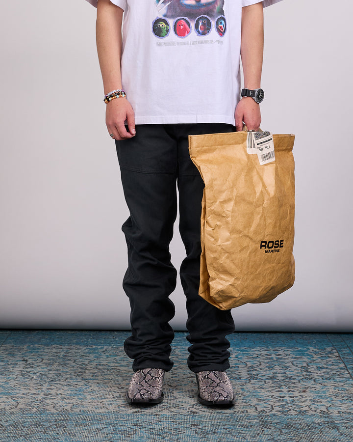 Martine Rose Foldable Bag Beige