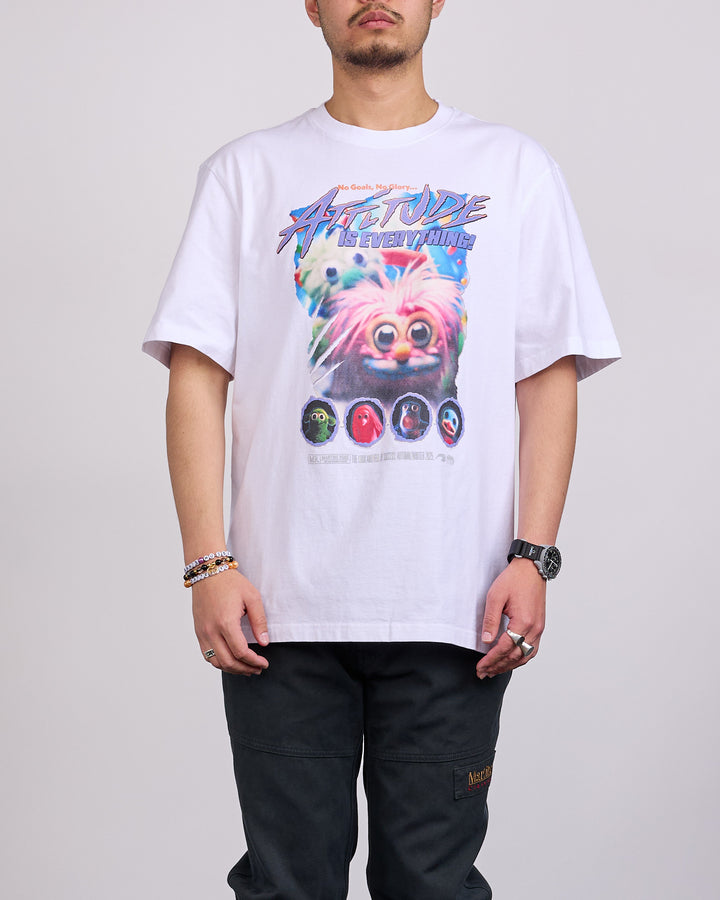 Martine Rose Fuzzies Classic T-Shirt White