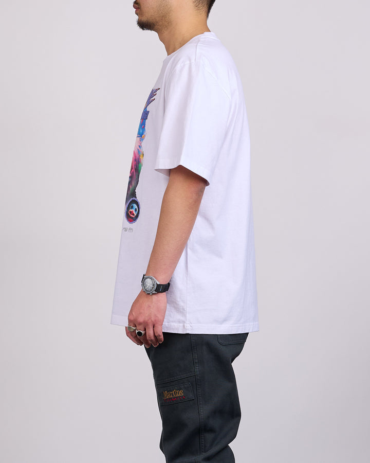 Martine Rose Fuzzies Classic T-Shirt White