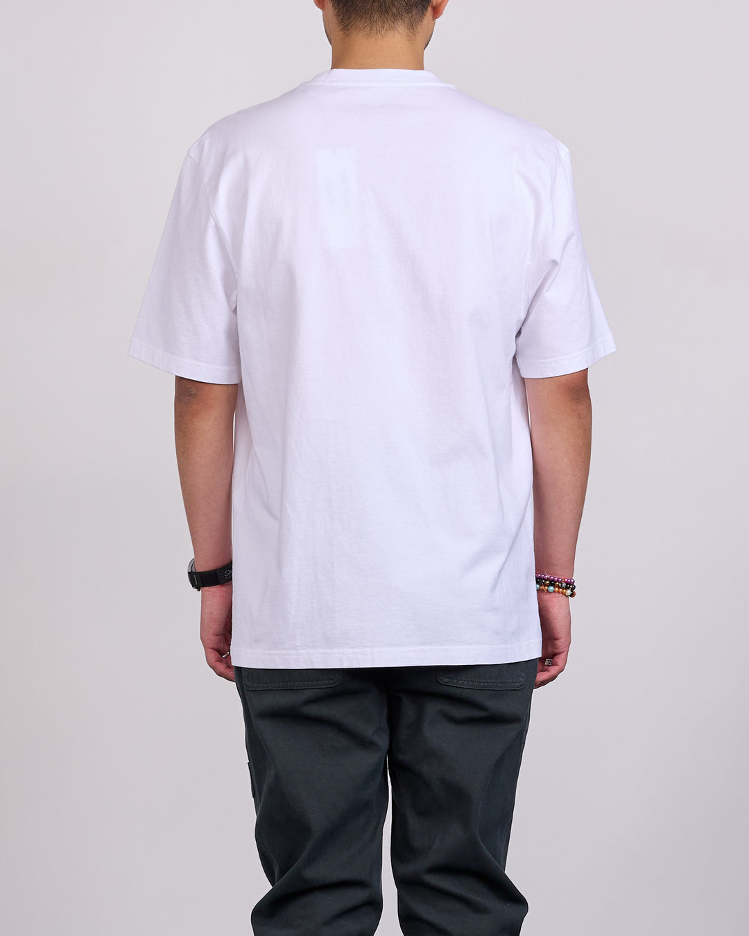 Martine Rose Fuzzies Classic T-Shirt White