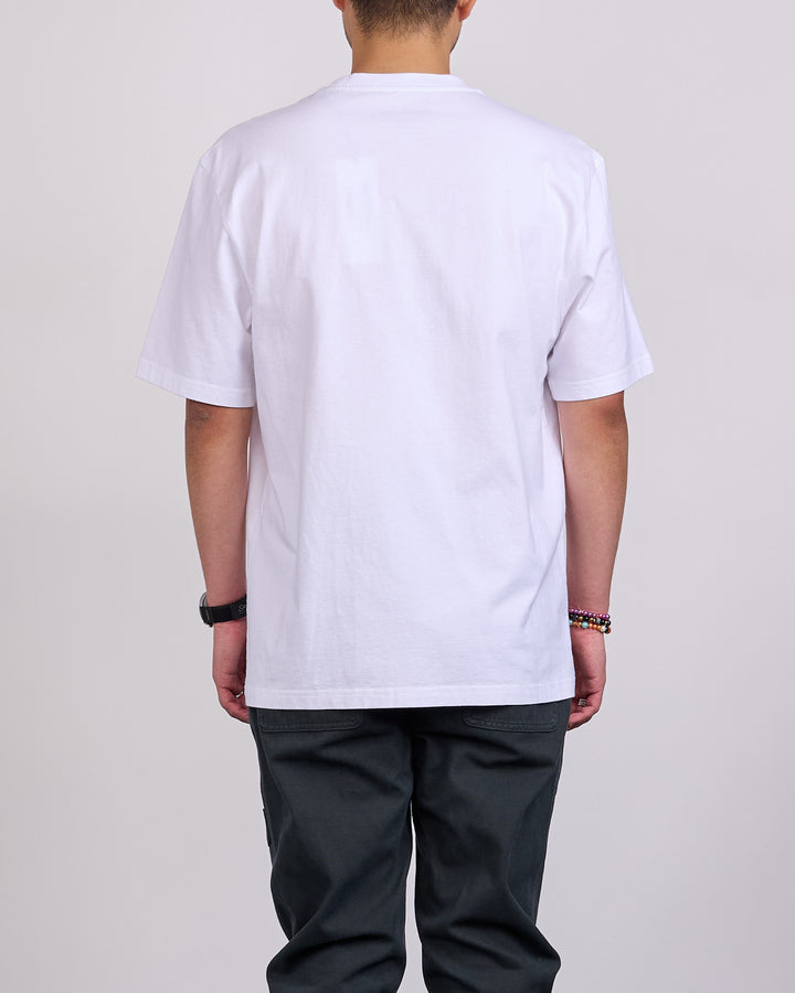 Martine Rose Fuzzies Classic T-Shirt White