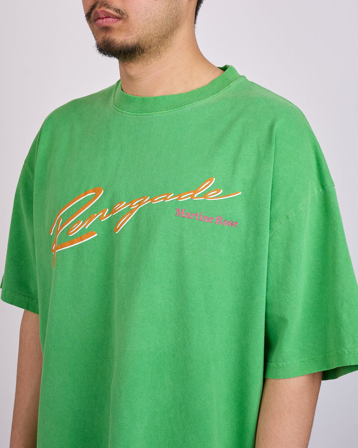 Martine Rose Renegade Oversized T-Shirt Green