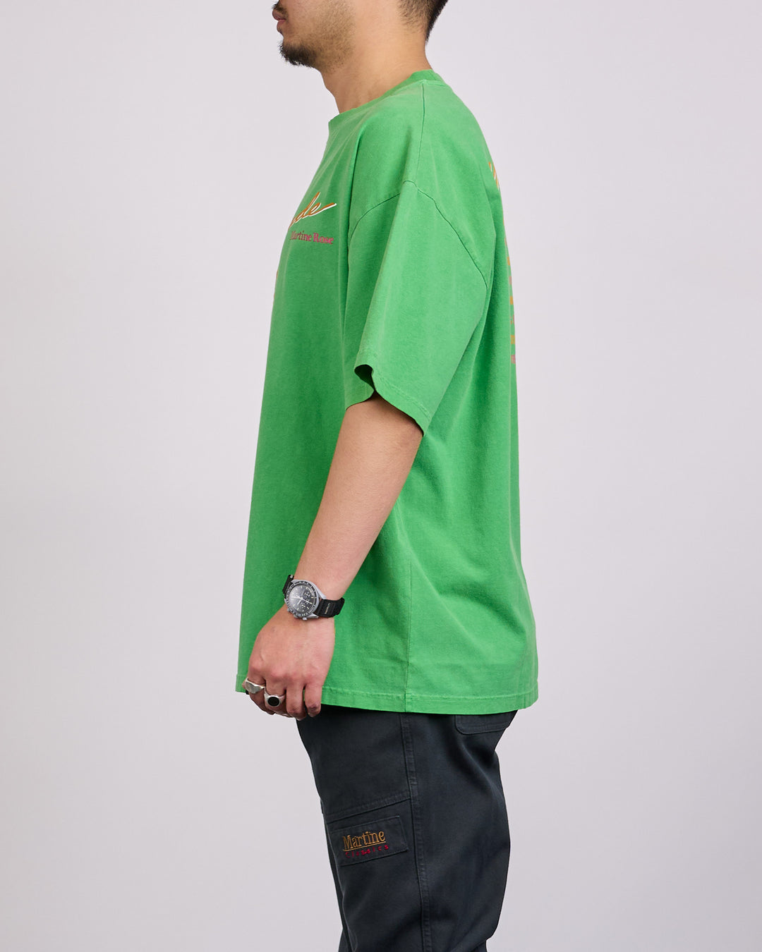 Martine Rose Renegade Oversized T-Shirt Green