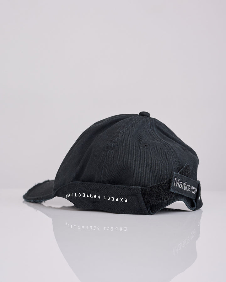 Martine Rose Roll Back Cap Black