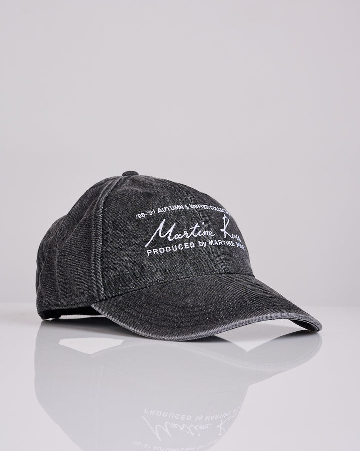 Martine Rose Signature Cap Black