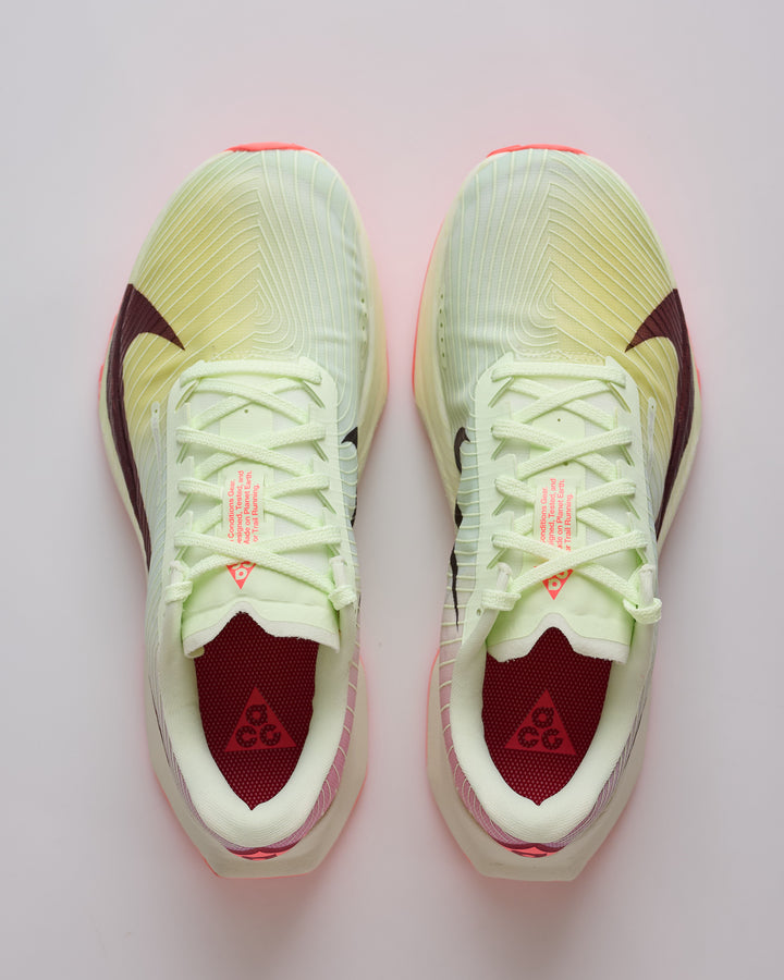 Nike ACG Ultrafly Trail Volt Tint/Burgundy Ash-Steam-Sea Glass