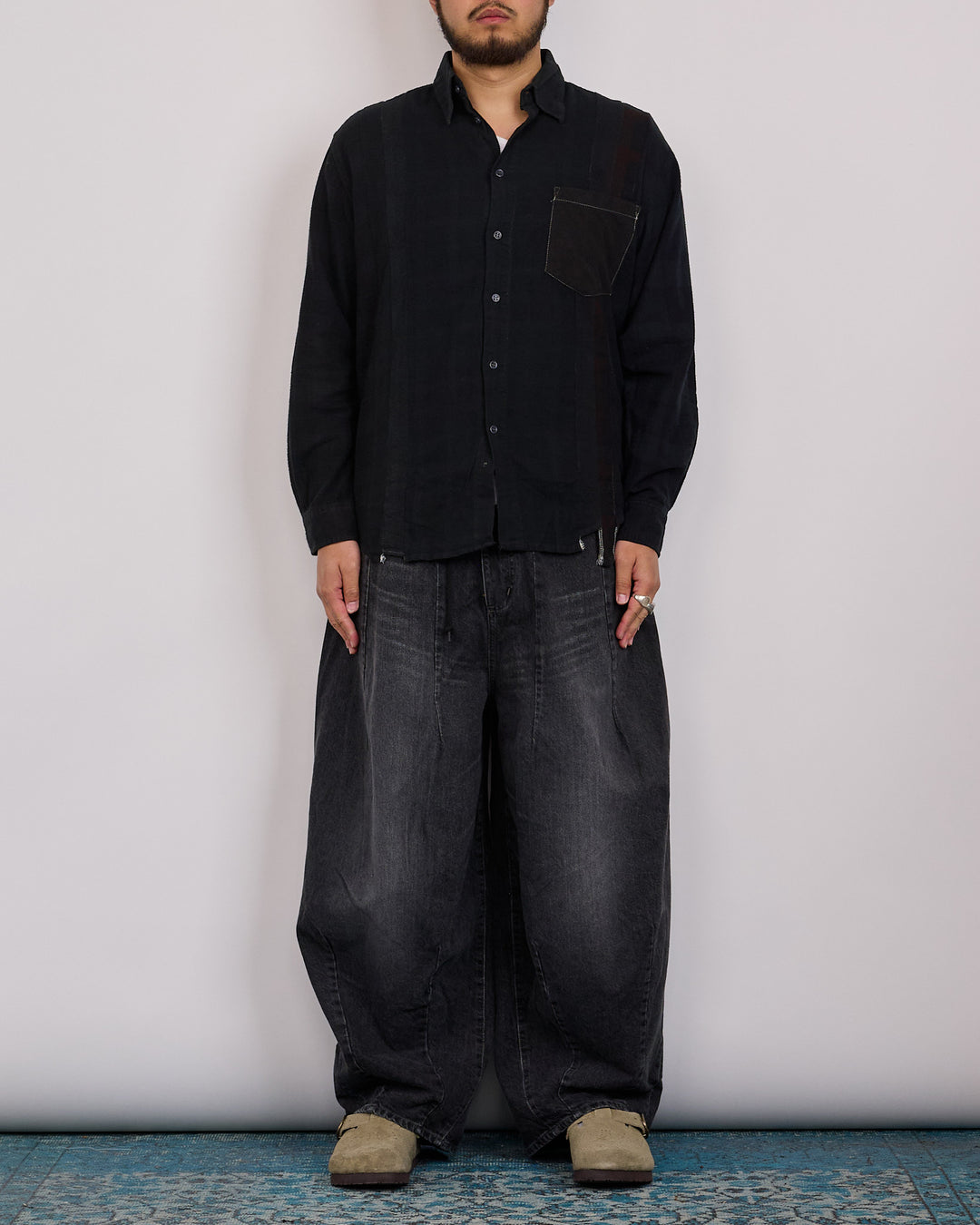 Needles 12oz Denim H.D. Jean Black