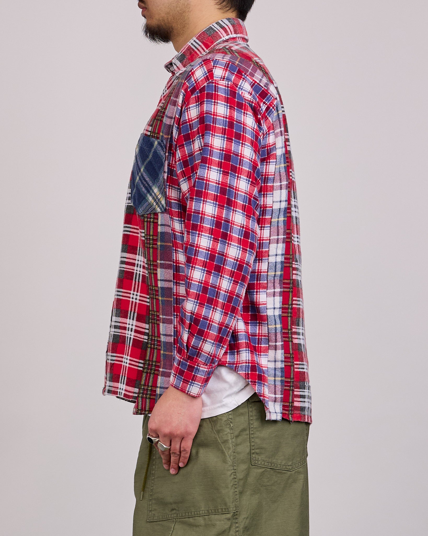 Needles 7-Cuts Flannel Rebuild Button Shirt Assorted Plaids – LESS 17