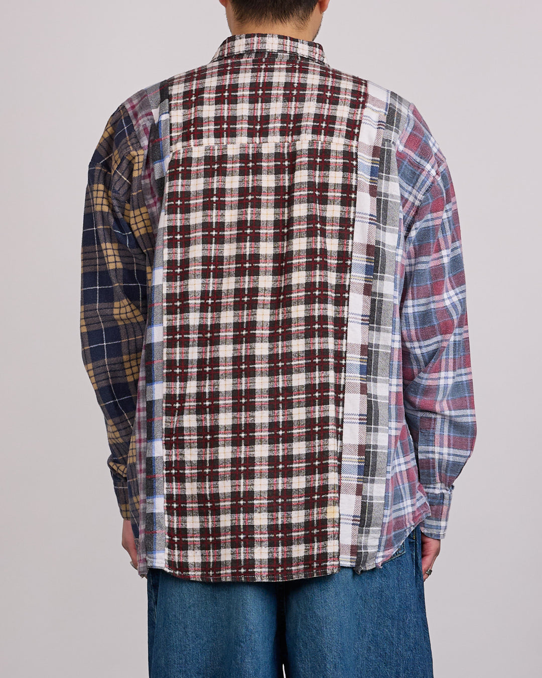 Needles 7-Cuts Wide Flannel Rebuild Button Shirt Assorted Plaids