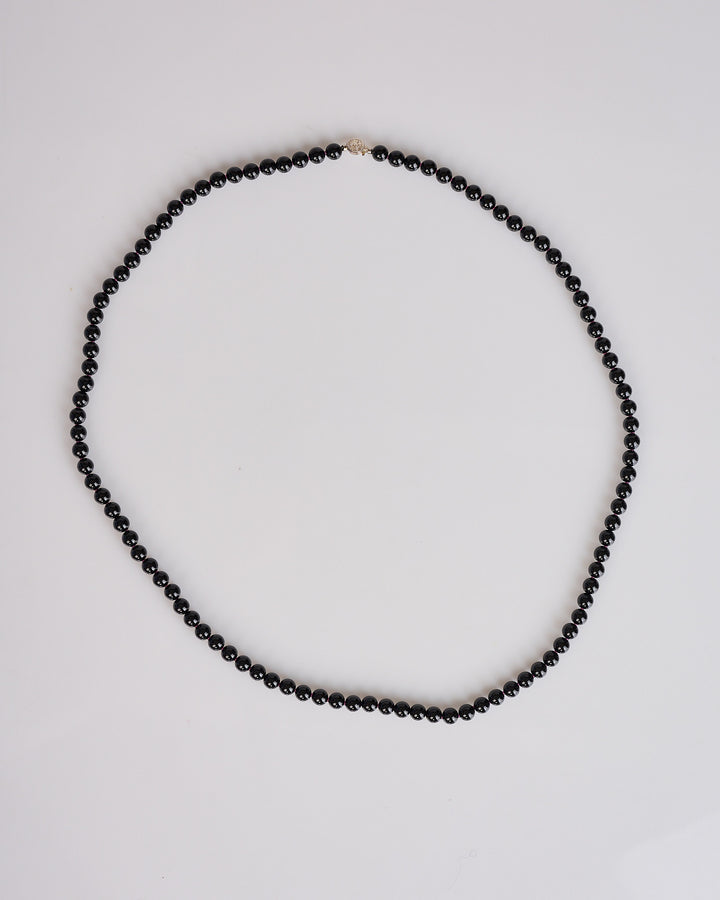 Needles Beaded Necklace Onyx