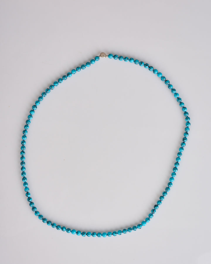 Needles Beaded Necklace Turquoise