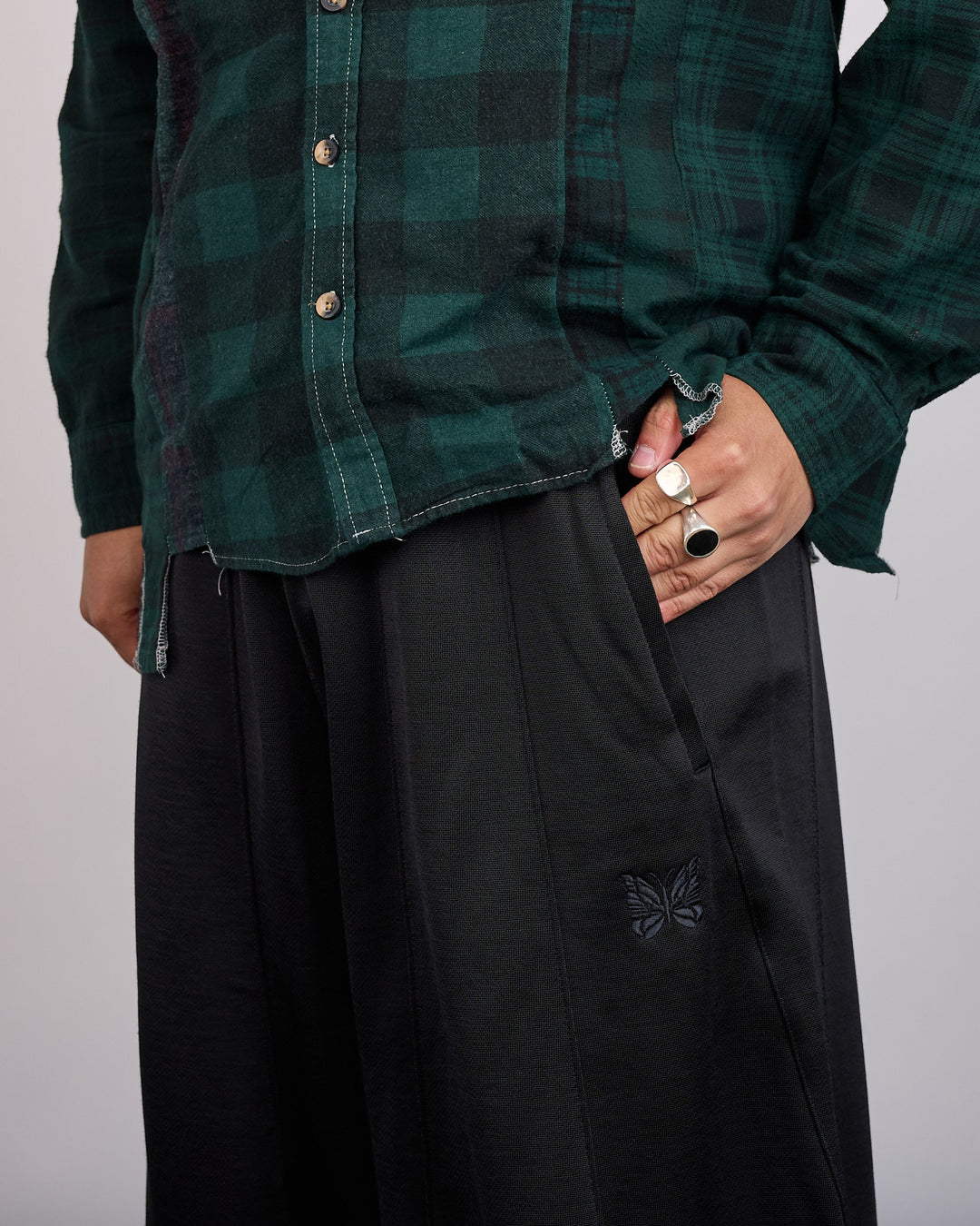 Needles Bright Jersey H.D. Sweatpant Black