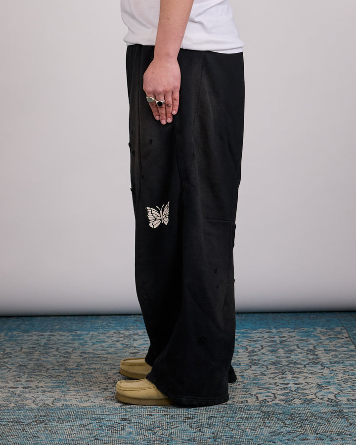 Needles Deconstructed H.D. Sweat Pant Black