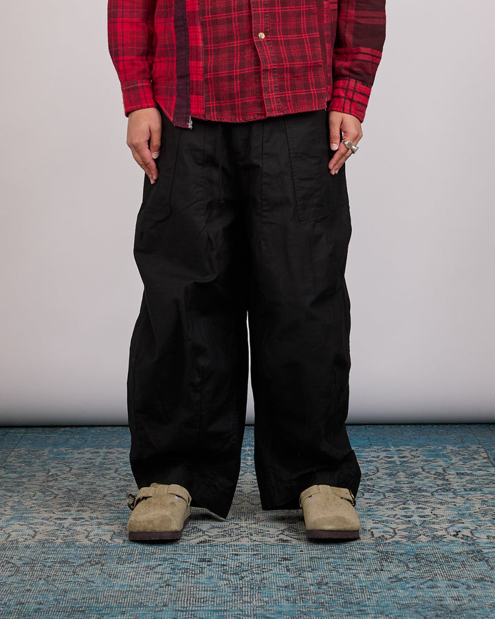 Needles Fatigue H.D. Pant Black
