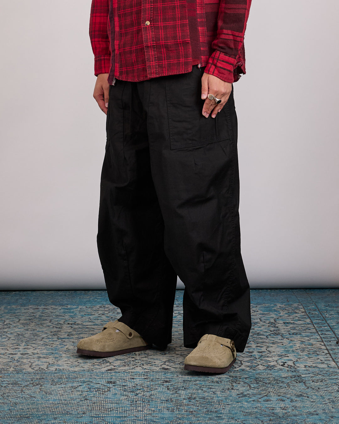 Needles Fatigue H.D. Pant Black
