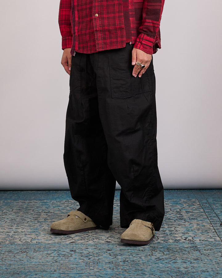 Needles Fatigue H.D. Pant Black