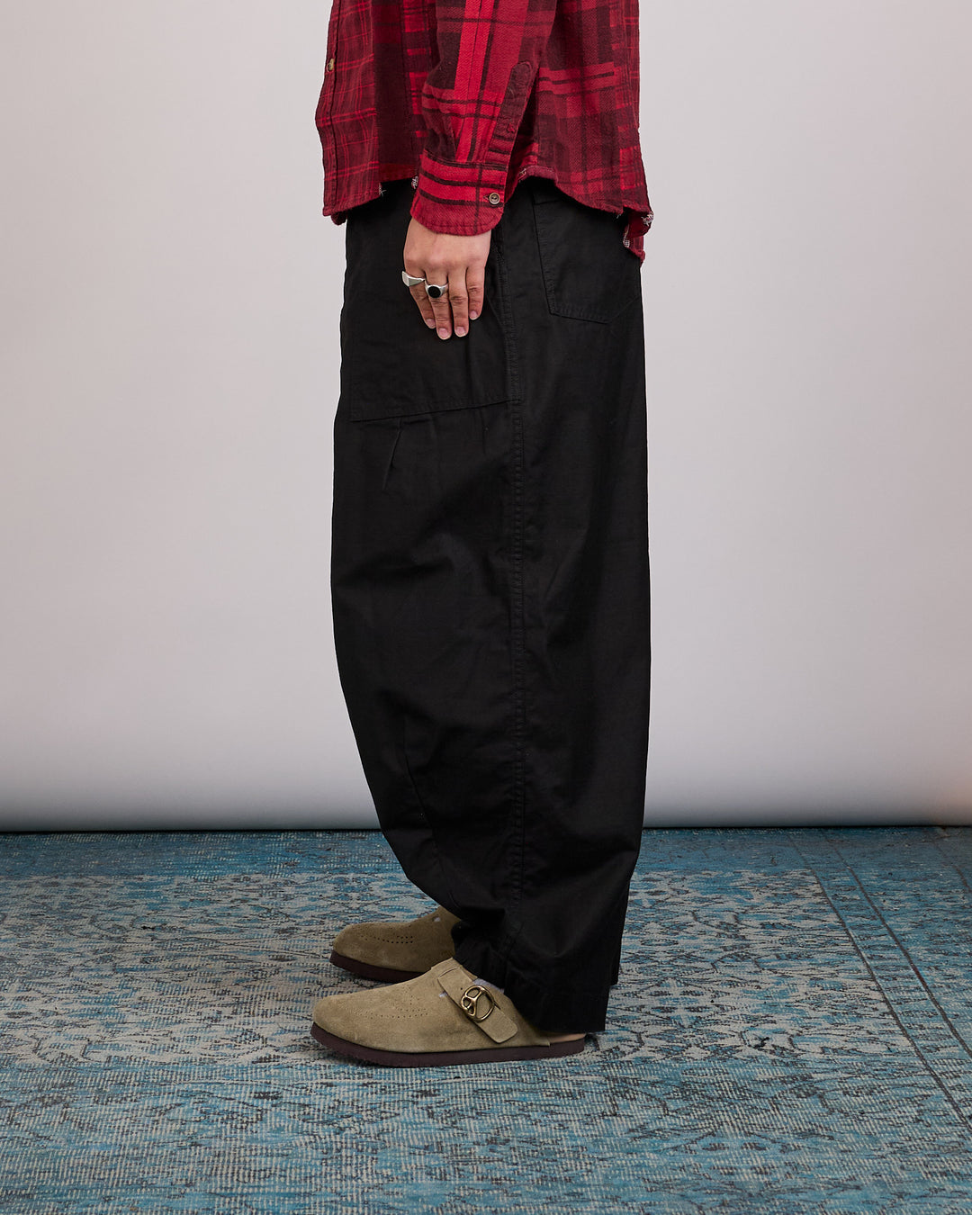 Needles Fatigue H.D. Pant Black