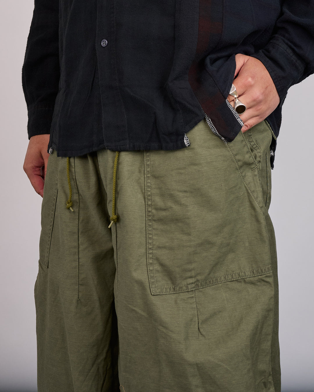 Needles Fatigue H.D. Pant Olive