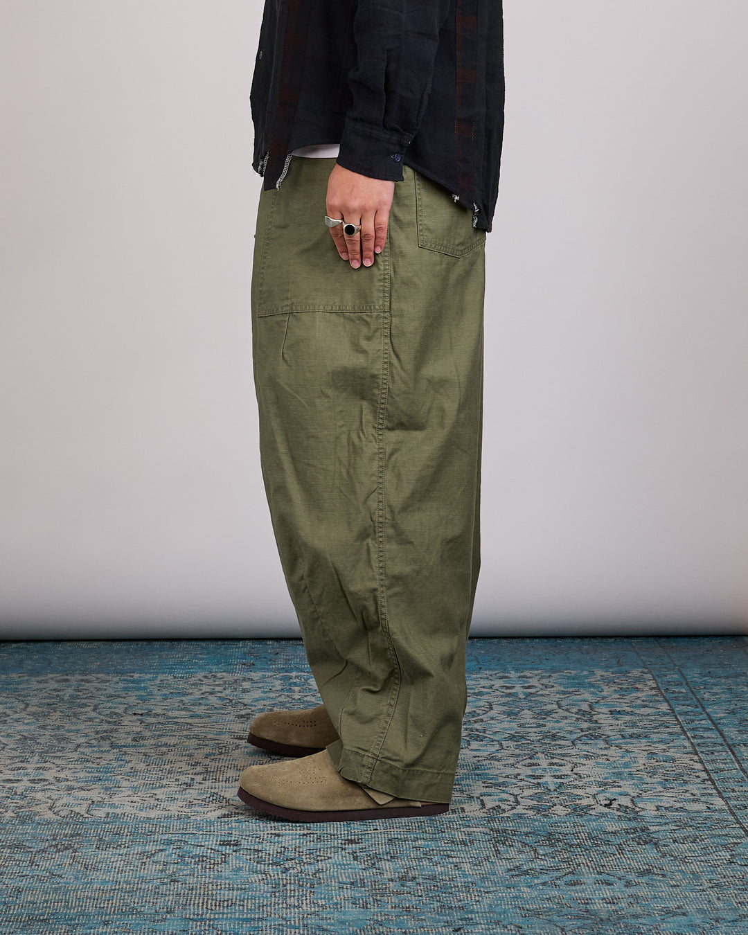 Needles Fatigue H.D. Pant Olive