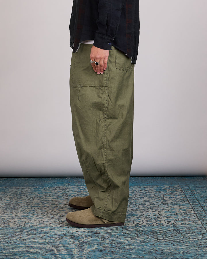 Needles Fatigue H.D. Pant Olive
