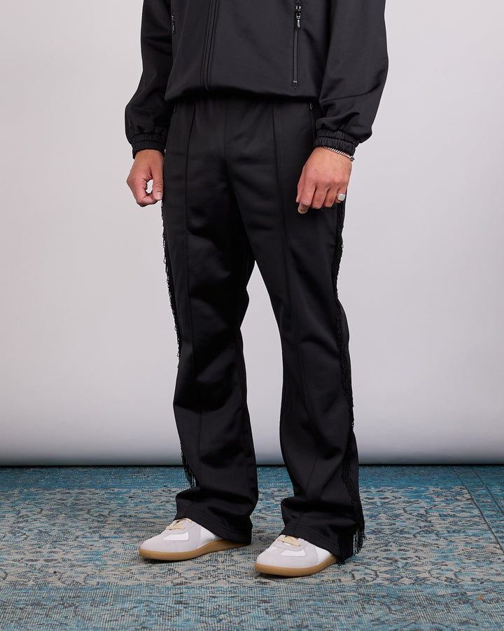 Needles Fringe Tricot Jersey Track Pant Black